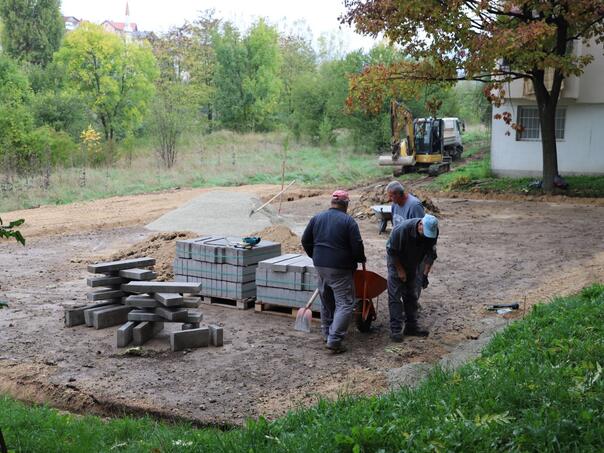 Započela izgradnja novog igrališta na Koševskom Brdu