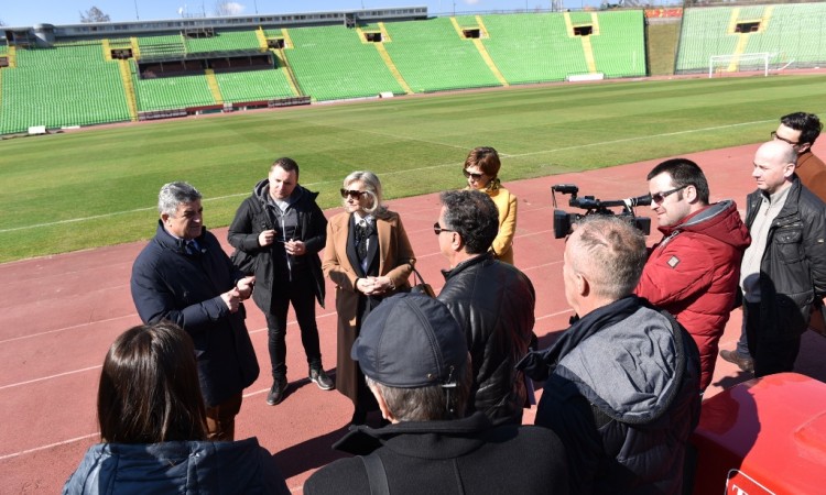 Započela ugradnja čitača karata na stadionu na Koševu