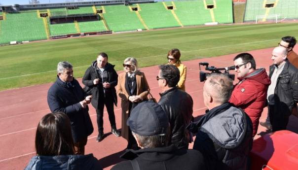 Započela ugradnja čitača karata na stadionu na Koševu