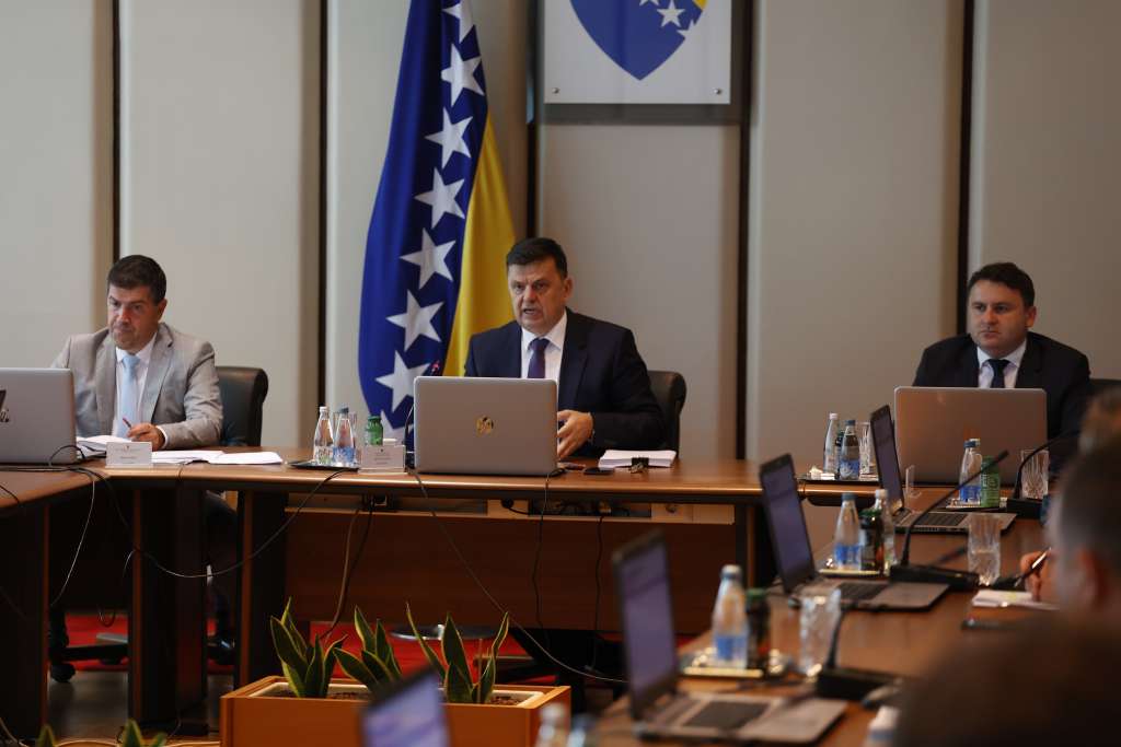 Zasjeda Vijeće ministara, obiman dnevni red