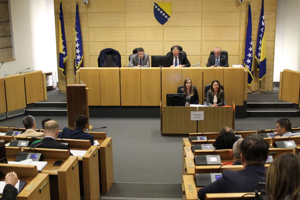 Zasjedanje Doma naroda zakazano za četvrtak