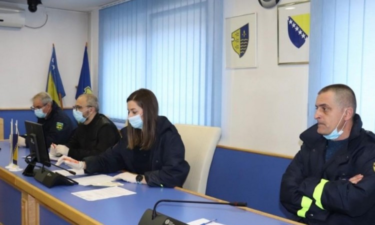 Zasjedao Kantonalni štab civilne zaštite BPK Goražde