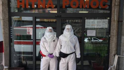 Zaštitna odijela za Hitnu službu JU Dom zdravlja 'Dr. Mustafa Šehović' Tuzla