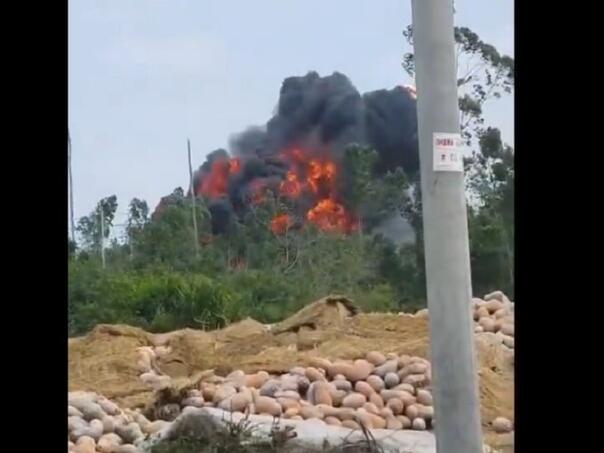 Zastrašujući snimak pada kineskog borbenog aviona