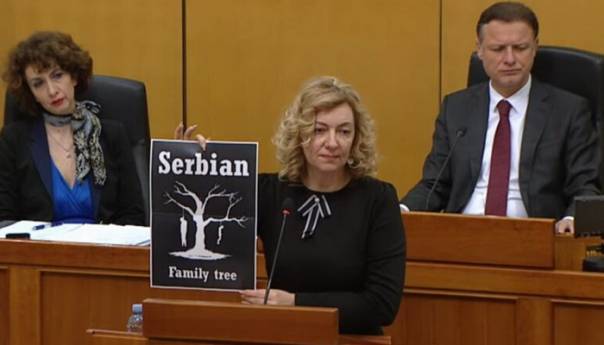 Zastupnica u Saboru Hrvatske: Ova slika je školski primjer mržnje prema Srbima