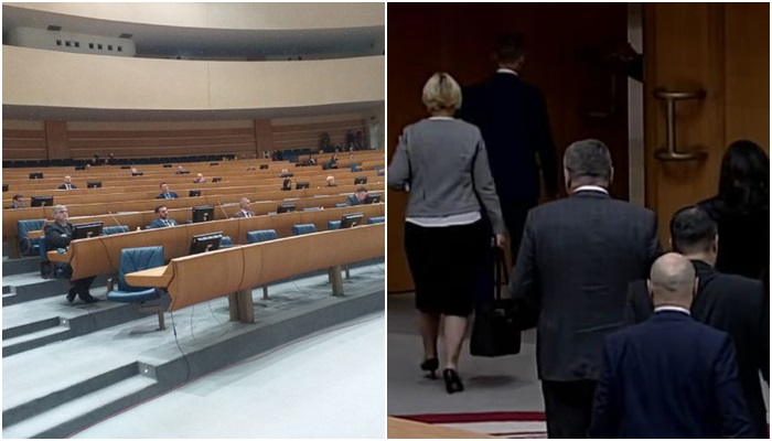 Zastupnici iz RS napustili sjednicu Parlamenta BiH