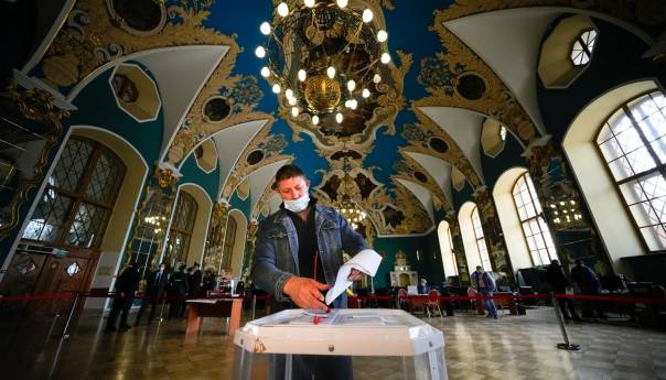 Zatvaranjem birališta u moskovskoj zoni završeni izbori