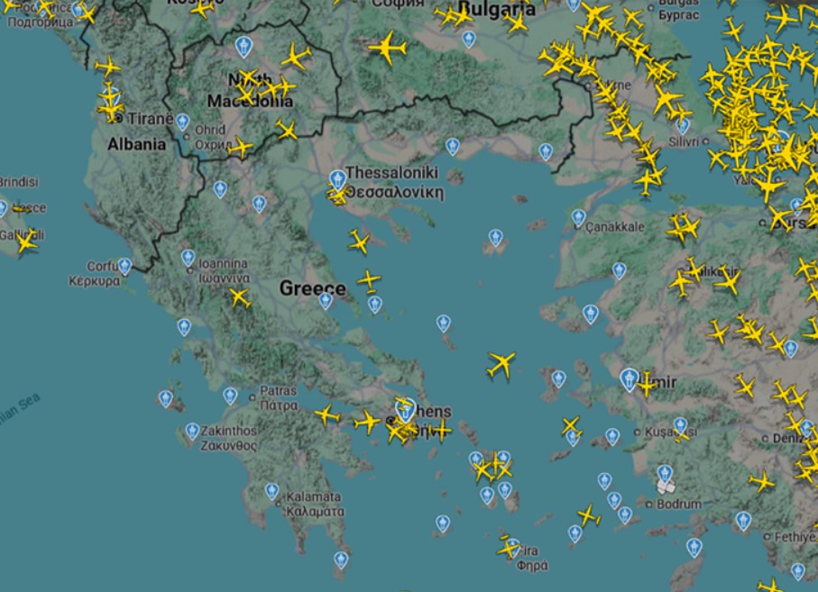Zatvoren cjelokupan grčki zračni prostor zbog kvara sistema