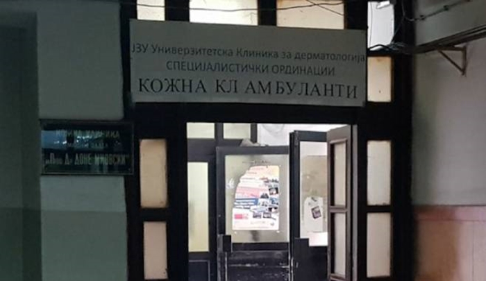 Zatvorena Klinika u Skoplju, direktorica nakon povratka iz Italije išla na posao