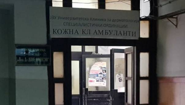 Zatvorena Klinika u Skoplju, direktorica nakon povratka iz Italije išla na posao