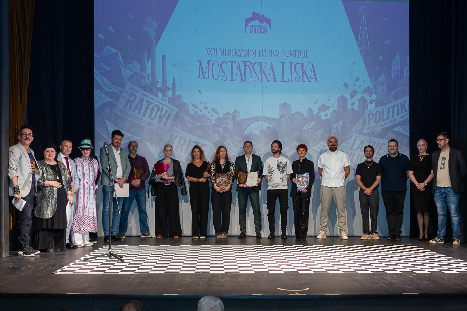 Zatvoreno 23. izdanje Međunarodnog festivala komedije "Mostarska liska"