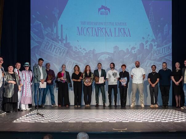 Zatvoreno 23. izdanje Međunarodnog festivala komedije "Mostarska liska"
