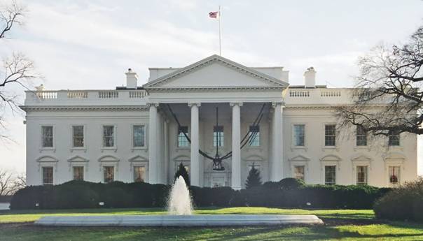 Zatvoreno područje oko Bijele kuće