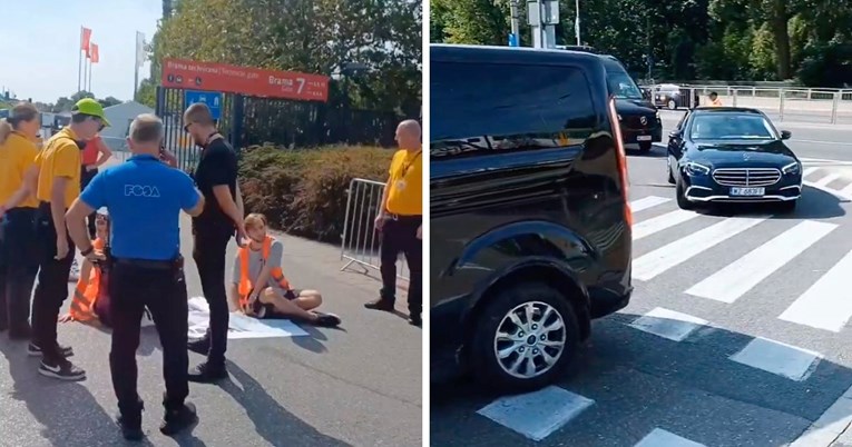 Zaustavili kolonu auta: Petero aktivista u Varšavi prosvjedovalo protiv Taylor Swift