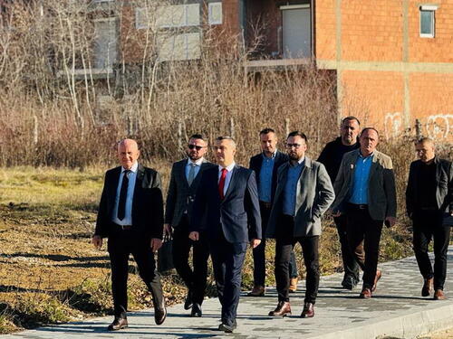 Završava se izgradnja nove ceste u Kalesiji, lokaciju posjetio ministar Dizdar