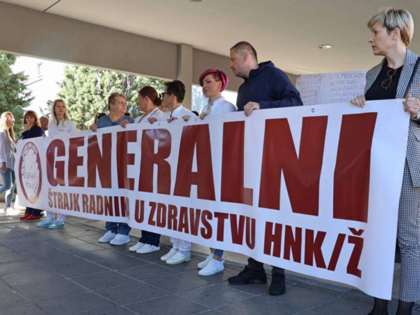 Završava štrajk 4.000 zdravstvenih radnika Hercegovine