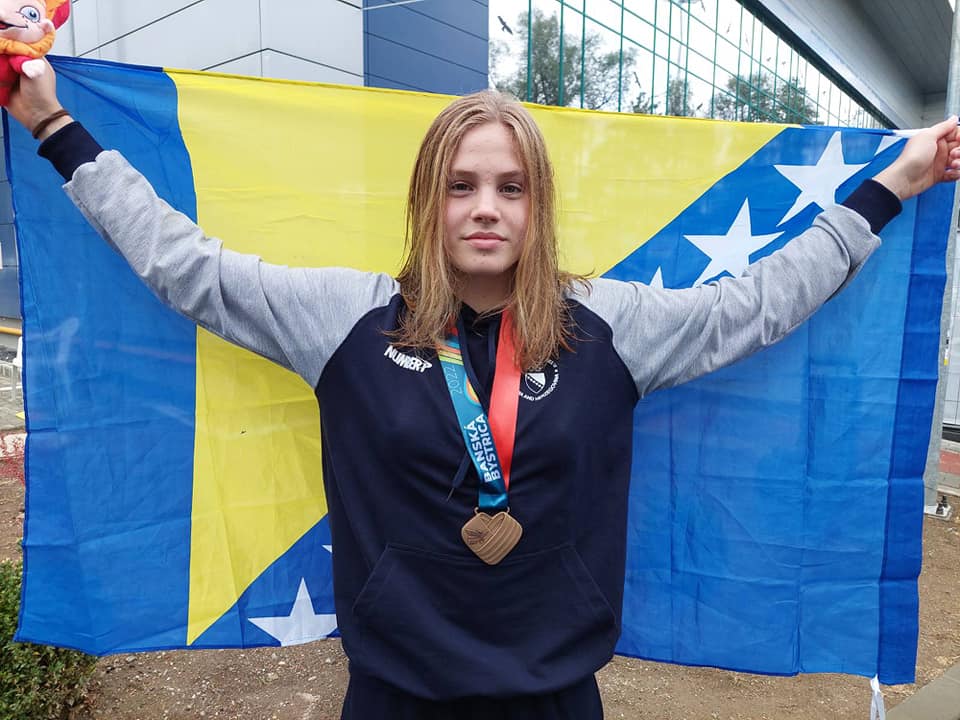 Završen EYOF: Iman Avdić osvojila jedinu medalju za BiH