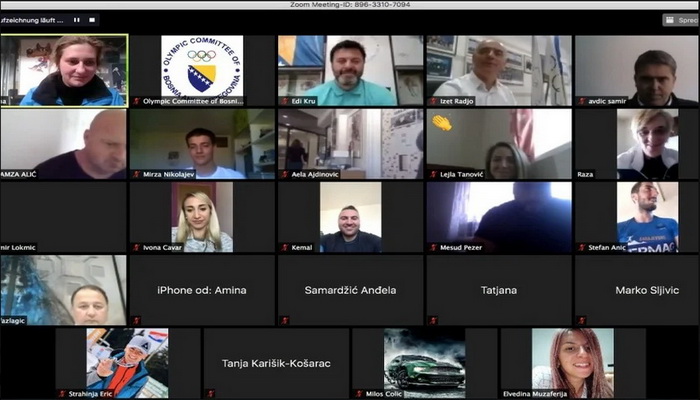 Završen "Online forum sportista" u organizaciji Olimpijskog komiteta BiH