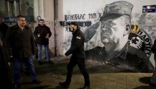 Završen protest u Beogradu, Vulin posjetio Mladićev mural