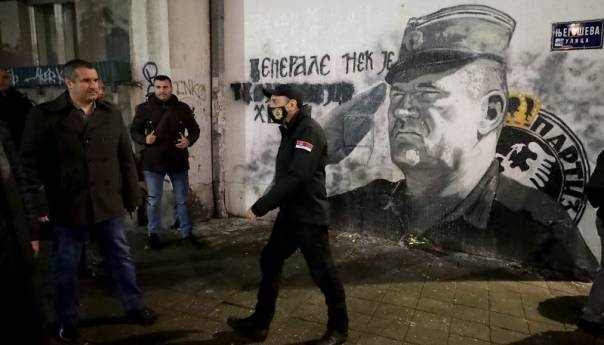 Završen protest u Beogradu, Vulin posjetio Mladićev mural
