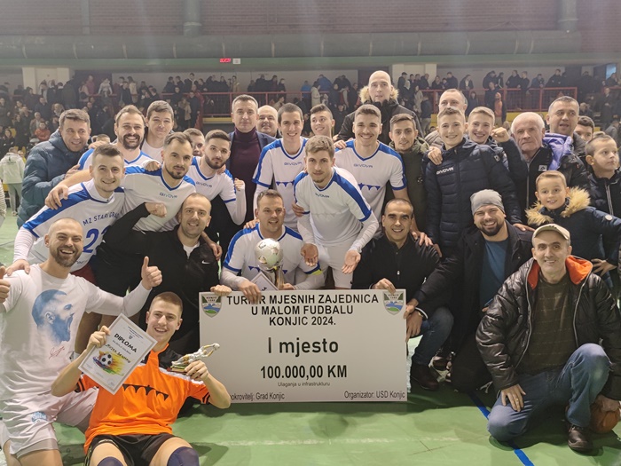 Završen turnir u Konjicu: Pobjednicima 100 hiljada KM