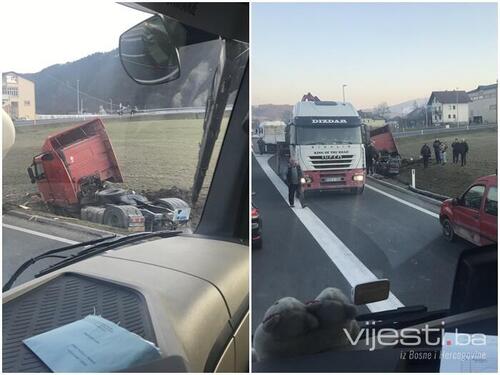 Završen uviđaj nesreće na A-1 Sarajevo-Visoko, dionica ponovo otvorena