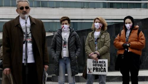 Završeni protesti u Sarajevu, manje građana nego prošli put