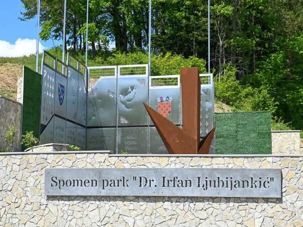 Završeni radovi na Spomen-parku "Dr. Irfan Ljubijankić" u Slunju