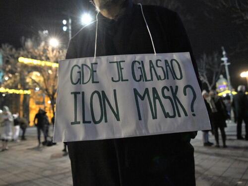 Završen šesti protest ispred RIK-a u Beogradu