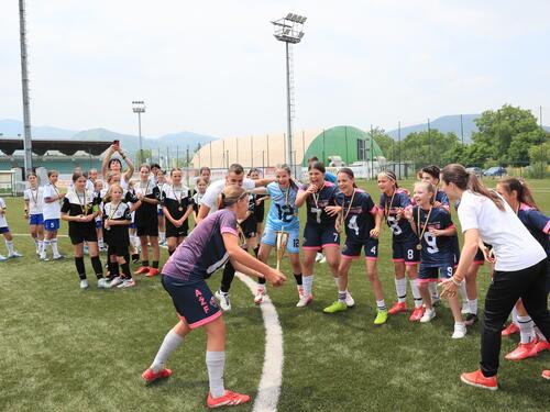 Završni turnir ženske U-13 fudbalske lige BiH odigran u Zenici
