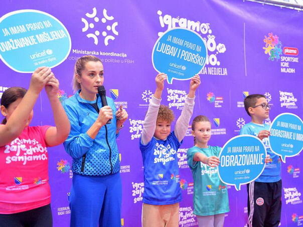 Završnica Dječije nedjelje u Jablanici uz druženje sa djecom iz poplavljenih područja