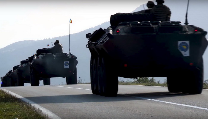 Zbog čega EUFOR u gradskim područjima koristi oklopna vozila?