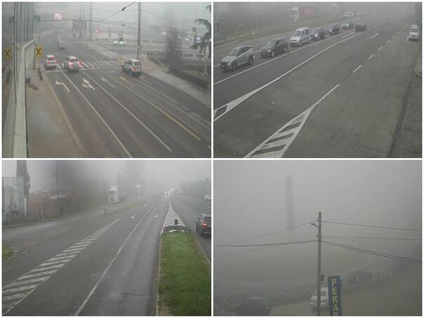 Zbog magle otežan saobraćaj, pripremite se i na gužve