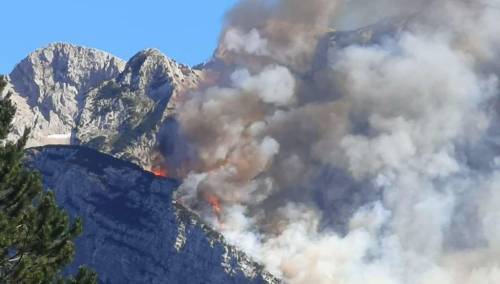 Zbog požara na Čvrsnici zatražena pomoć Oružanih snaga BiH
