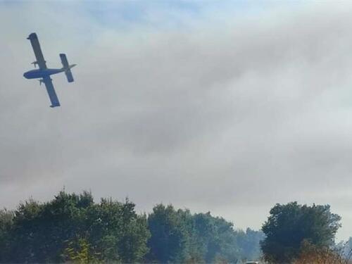 Zbog požara na Šoltu poslane zračne snage