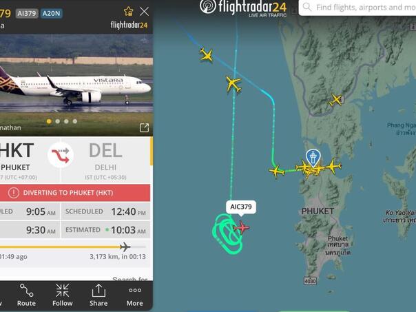 Zbog prijetnje bombom, avion Air India prisilno sletio u Tajland