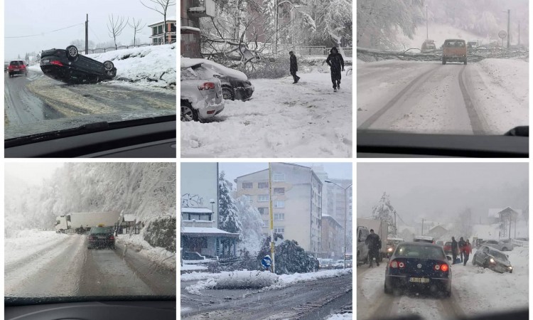 Zbog snijega nema struje u brojnim tuzlanskim naseljima