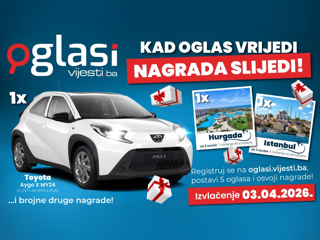 Zbog tragedije odgođeno izvlačenje nagrada "Kad oglas vrijedi nagrada slijedi"