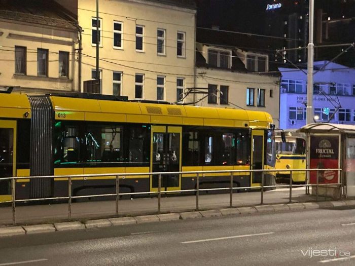 Zbog udesa bio obustavljen tramvajski saobraćaj u Sarajevu