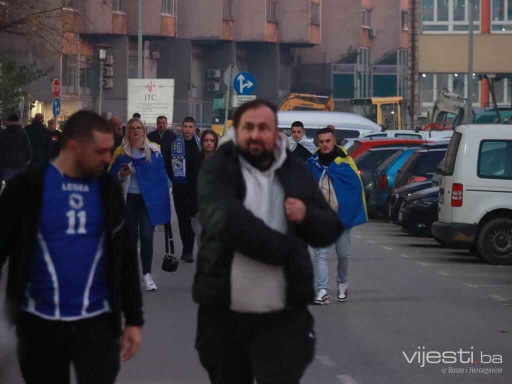 Zbog utakmice pojačana frekvencija vozila prema Zenici