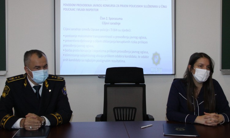ZDK: Sporazum za monitoring zapošljavanja policajaca i od TI BiH