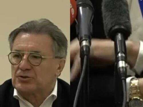 Zdravko Mamić na press konferenciji u Mostaru nosio sat od 200.000 KM