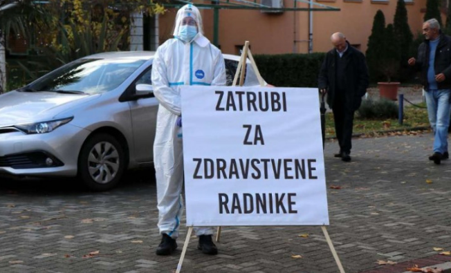 Zdravstveni radnici danas izlaze pred Vladu HNK
