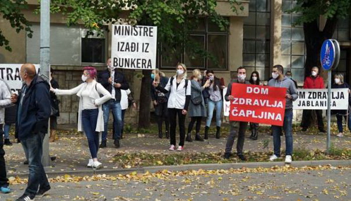 Zdravstveni radnici HNK traže hitnu smjenu ministra Opsenice