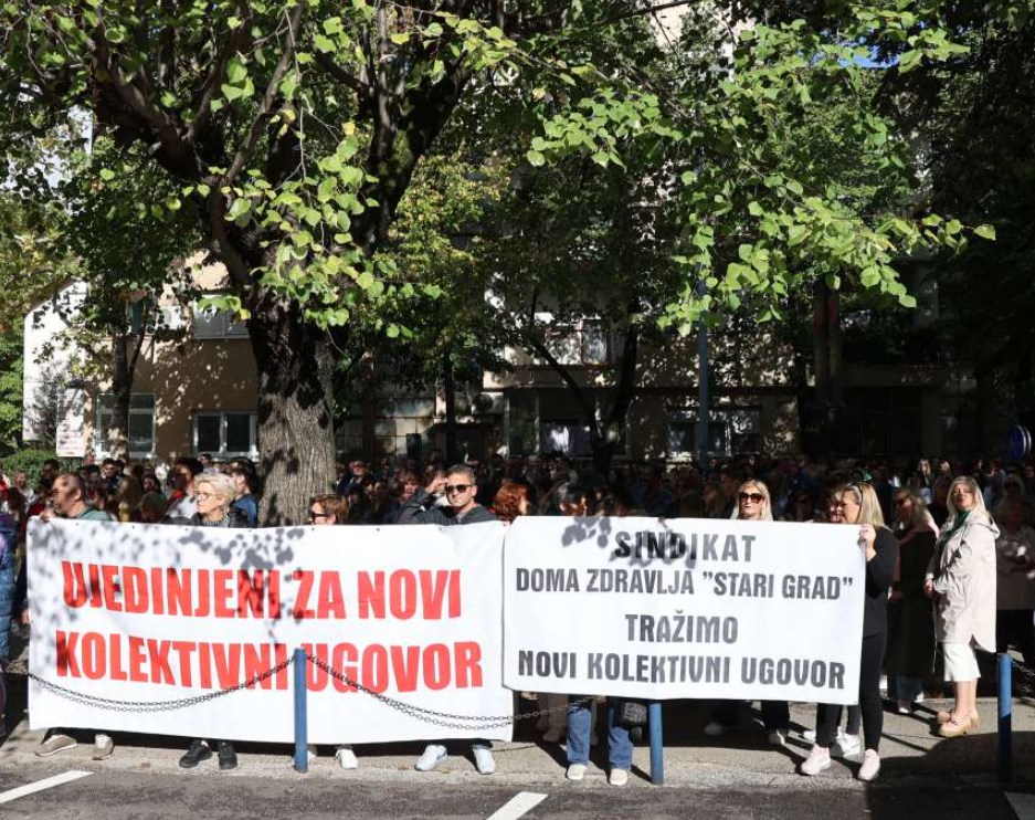 Zdravstveni radnici u utorak u Mostaru održavaju protestnu šetnju