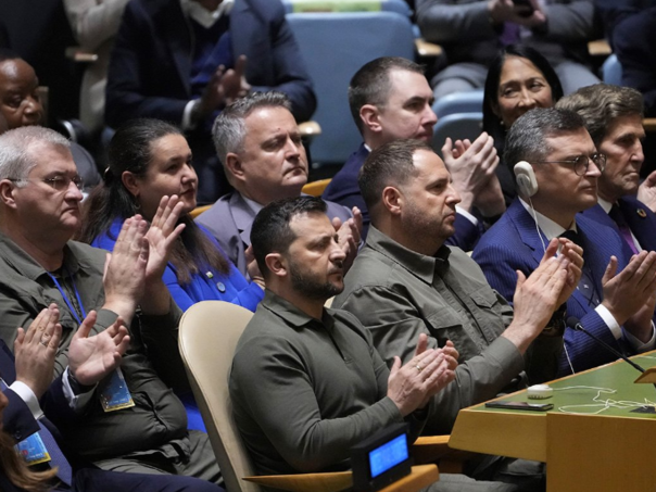 Zelenski: Cilj Rusije da pretvori Ukrajinu u oružje protiv međunarodnog poretka