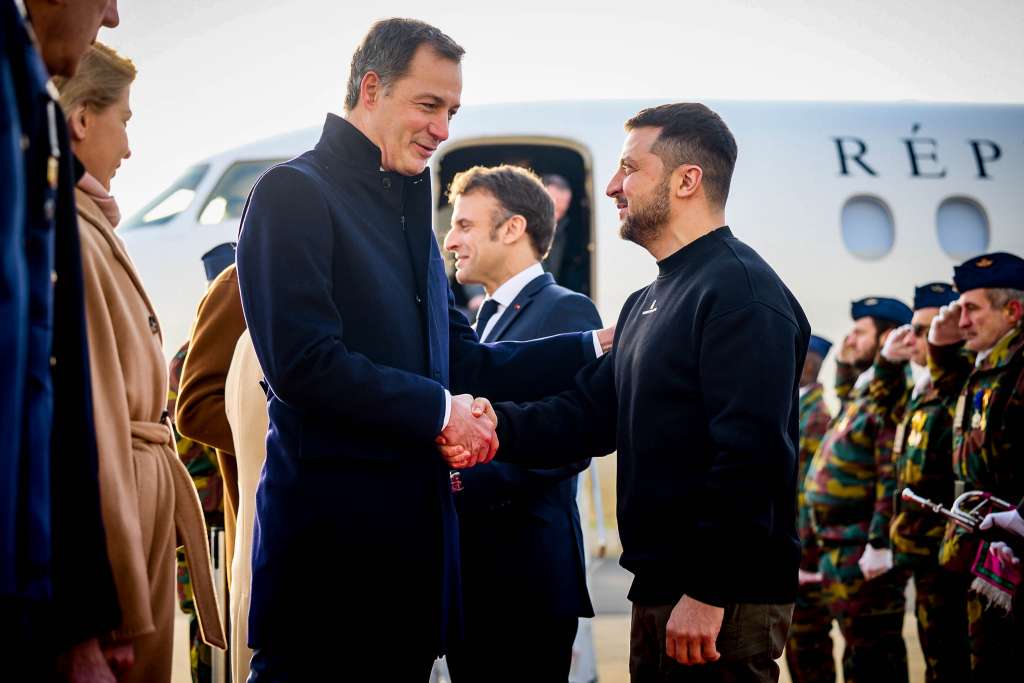 Zelenski danas u posjeti Belgiji