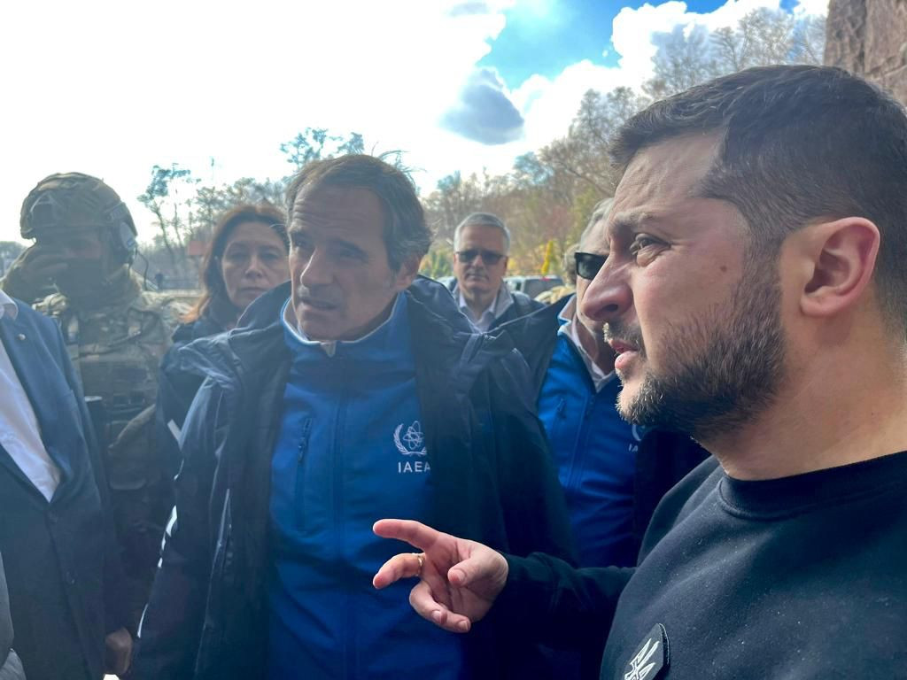 Zelenski i šef atomske agencije UN razgovarali u Zaporožju