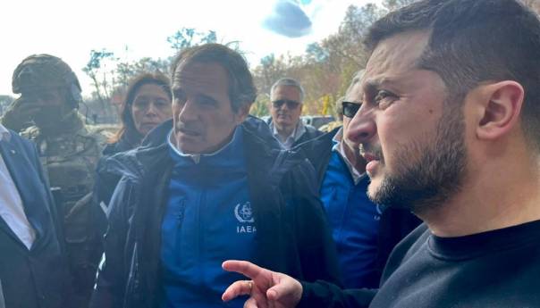 Zelenski i šef atomske agencije UN razgovarali u Zaporožju