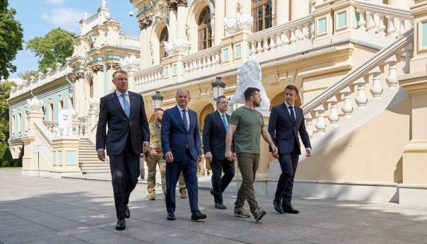 Zelenski o posjeti evropskih čelnika: Historijski dan za Ukrajinu